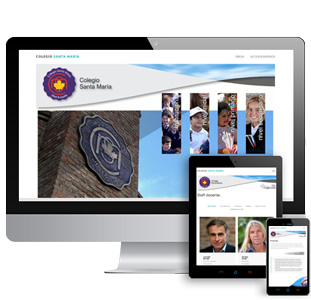 Web Colegio Santa María