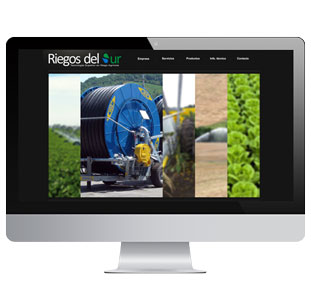 Web Riegos del Sur